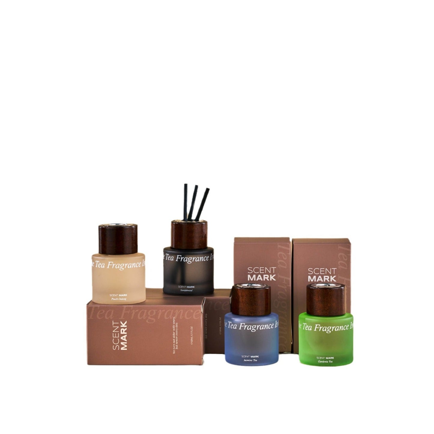 Classical tea essential oil aromatherapy gift box car aromatherapy indoor diffuser home fragrance bedroom ornaments 50ml