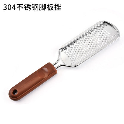 Manufacturers wholesale dead skin foot file 304 stainless steel foot file dead skin file pedicure tool to remove callus feet