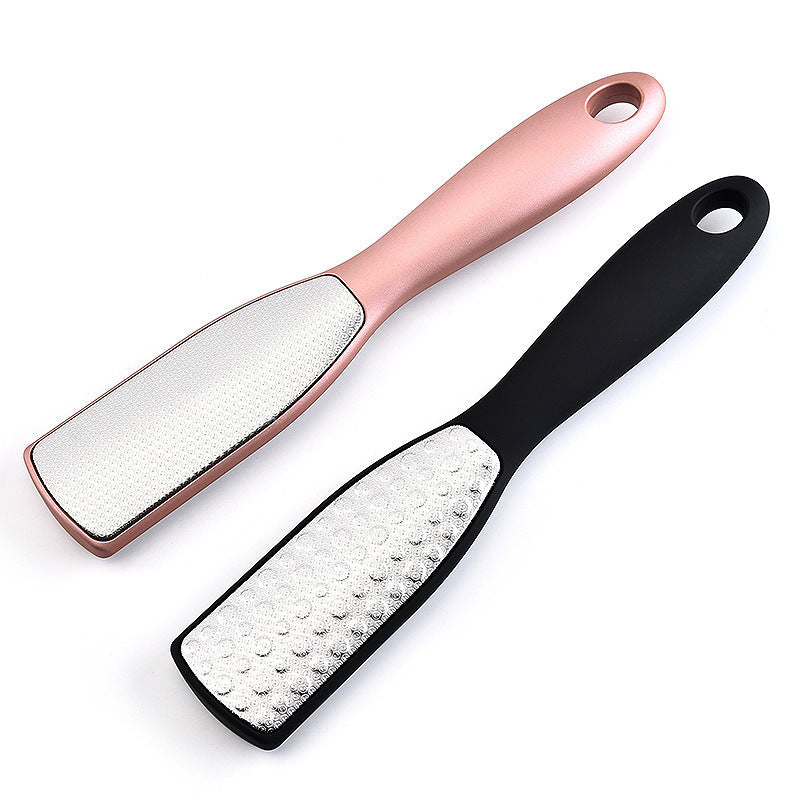 Manufacturers wholesale foot file multi-functional double-sided stainless steel foot rubbing foot grinding device to remove dead skin and calluses