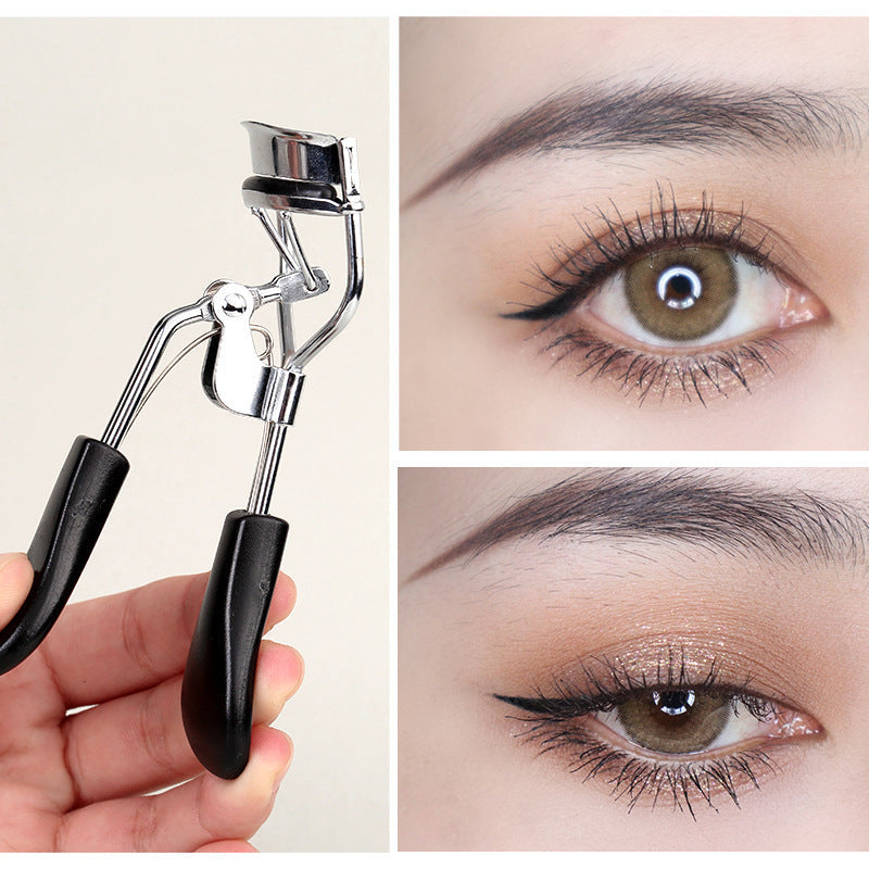 GECOMO eyelash curler curling long-lasting shaping curler beginner stainless steel mini portable makeup tool