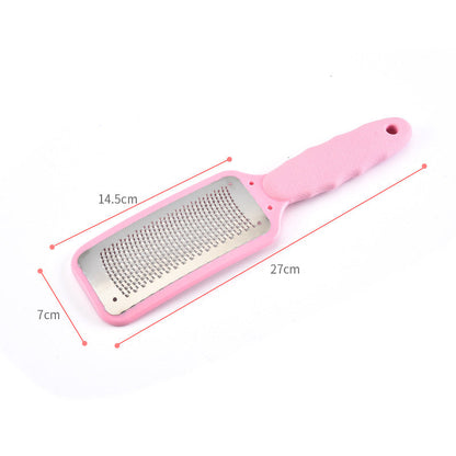 Manufacturers wholesale foot files stainless steel foot files to remove calluses, rub the foot skin and scrape the foot for exfoliation