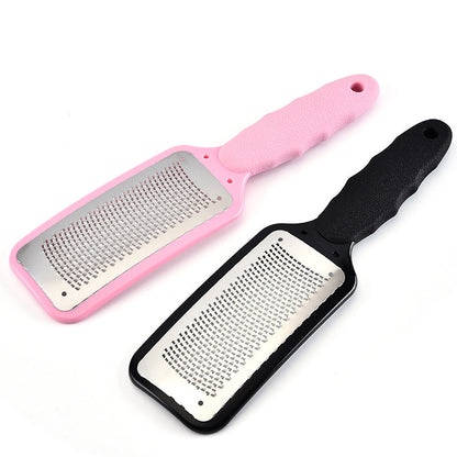 Manufacturers wholesale foot files stainless steel foot files to remove calluses, rub the foot skin and scrape the foot for exfoliation