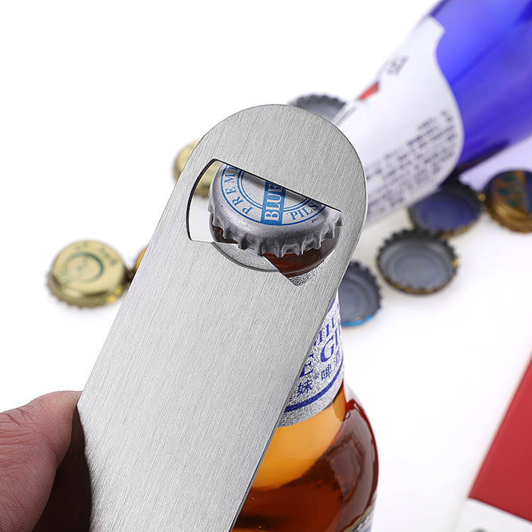 Stainless steel beer bottle opener bartender fancy performance convenient bottle opener wine opener bottle opener spot