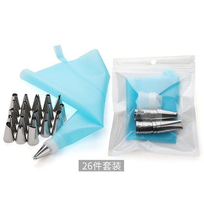 Decorating nozzle set 6-12-24-48 head cream nozzle set cookie flower nozzle cake decorating set baking tools