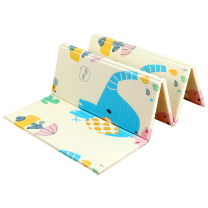 Manufacturers wholesale xpe folding crawling mat thick double-sided home baby game mat baby crawling mat