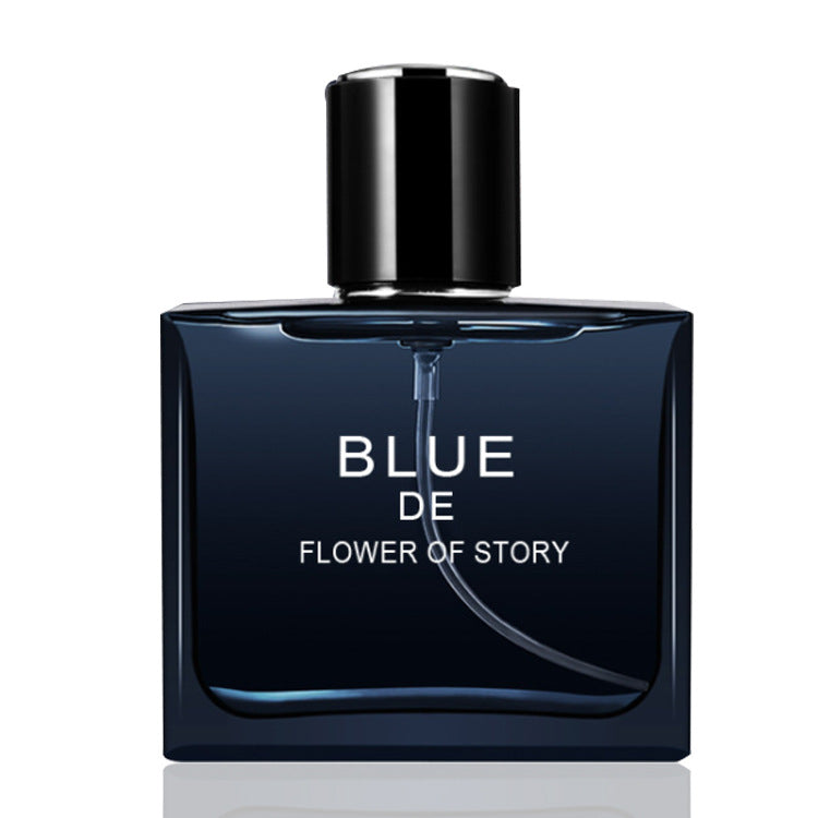 New Flower Story Cologne Azure Men's Perfume Ocean Fragrance Elegant Lasting Perfume 50ml Perfume Fragrance