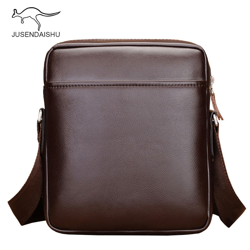 Jusen Kangaroo Men's Bag Messenger Bag Men's Small Bag Bag Men's Bag Shoulder Bag Casual Mini Backpack Factory លក់ផ្ទាល់ 