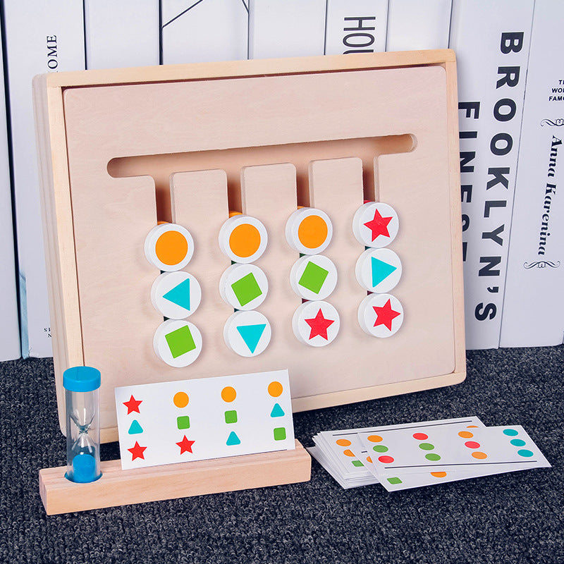 Young children's logical thinking training toys kindergarten Montessori early education brain development educational teaching aids factory direct sales 