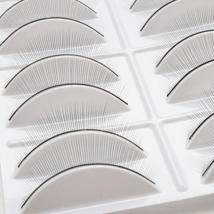 Wholesale grafting practice eyelashes beginner practice ten pairs of false eyelashes beginner model head practice false eyelashes