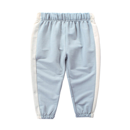 New summer children's pants children's sports anti-mosquito pants summer thin long pants air-conditioning pants boys and girls bloomers