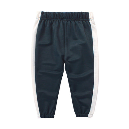 New summer children's pants children's sports anti-mosquito pants summer thin long pants air-conditioning pants boys and girls bloomers