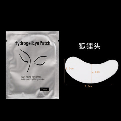 Non-woven collagen hydrogel grafting eyelashes eye patch planting eyelashes lower eyelid isolation sticker gasket