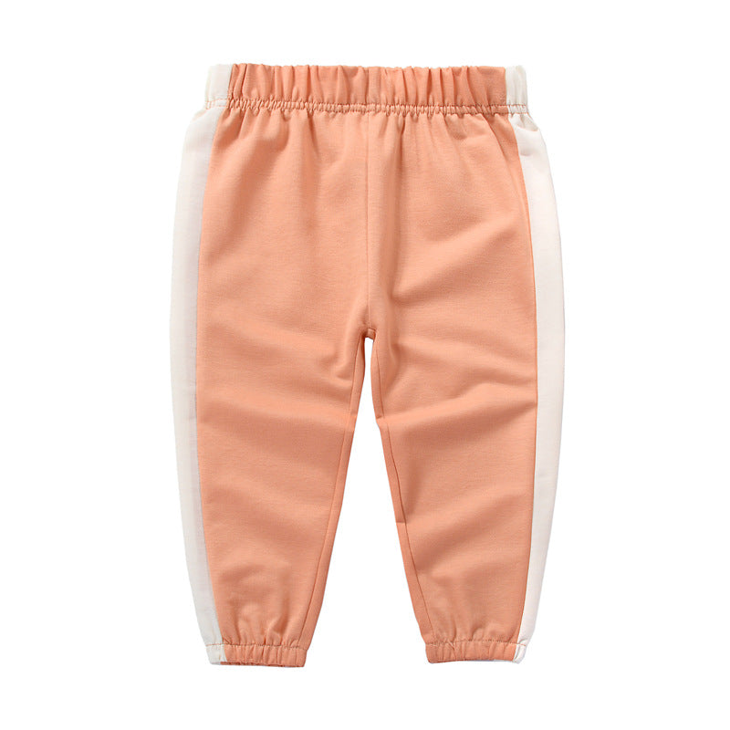 New summer children's pants children's sports anti-mosquito pants summer thin long pants air-conditioning pants boys and girls bloomers