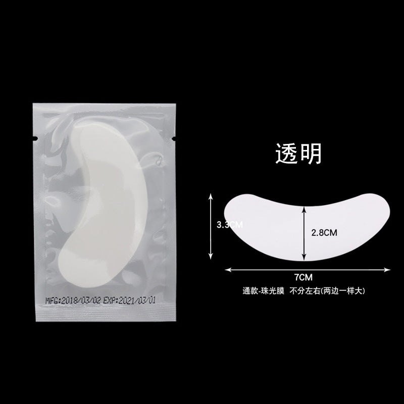 Eyelash grafting eye patch wholesale thin transparent eye patch moisturizing hydrogel planting eyelash isolation eye patch paper