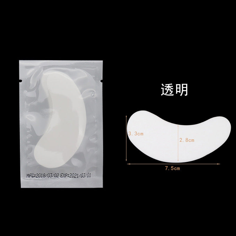 Eyelash grafting eye patch wholesale thin transparent eye patch moisturizing hydrogel planting eyelash isolation eye patch paper