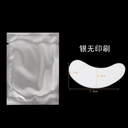 Non-woven collagen hydrogel grafting eyelashes eye patch planting eyelashes lower eyelid isolation sticker gasket