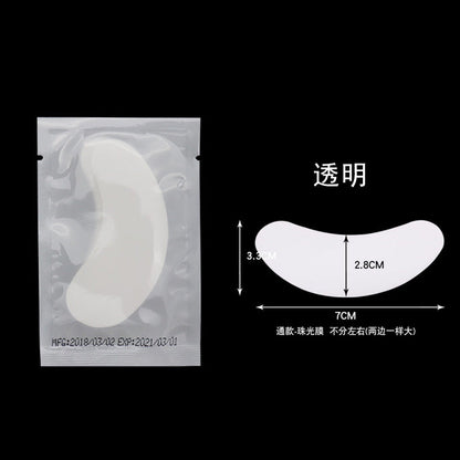 Non-woven collagen hydrogel grafting eyelashes eye patch planting eyelashes lower eyelid isolation sticker gasket