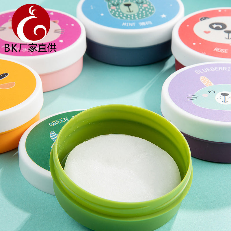 BK nail polish remover towel fruit flavor nail polish remover nail polish glue special nail polish remover bag disposable gentle cleaning cotton pad