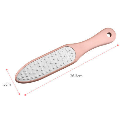 Manufacturers wholesale stainless steel foot grinding foot scrubber to remove dead skin and calluses foot skin tools