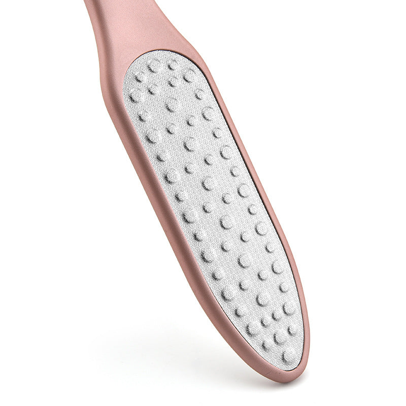 Manufacturers wholesale stainless steel foot grinding foot scrubber to remove dead skin and calluses foot skin tools