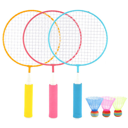 Children's racket toys outdoor sports leisure toys with 2 balls badminton tennis racket badminton indoor and outdoor parent-child