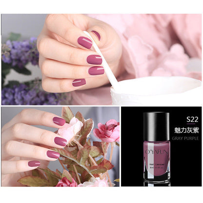 Nail polish no baking quick drying long-lasting tearable water-based nail polish peelable quick drying nail care nail polish wholesale