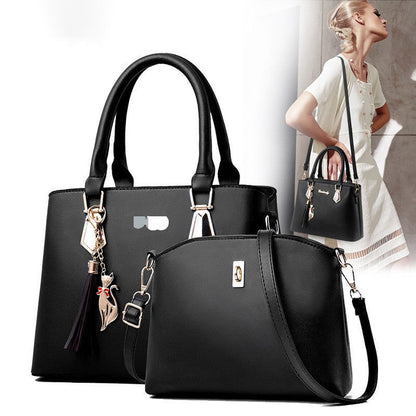 New style mother-and-child bag 2024 trendy fashion handbag mom ladies shoulder bag messenger bag large bag one piece drop shipping 