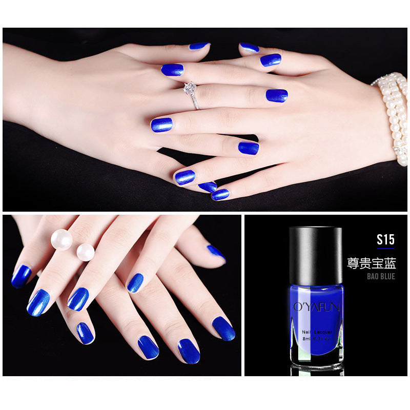 Nail polish no baking quick drying long-lasting tearable water-based nail polish peelable quick drying nail care nail polish wholesale