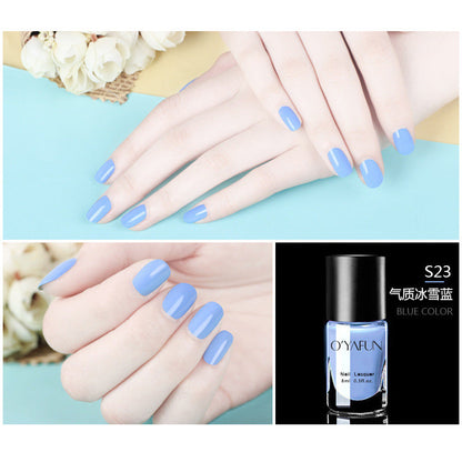 Nail polish no baking quick drying long-lasting tearable water-based nail polish peelable quick drying nail care nail polish wholesale