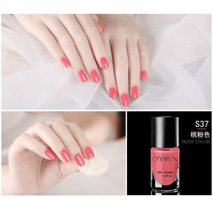 Nail polish no baking quick drying long-lasting tearable water-based nail polish peelable quick drying nail care nail polish wholesale