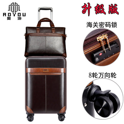 Company gift spot business trip suitcase mother box trolley case men's suitcase universal wheel business suitcase men