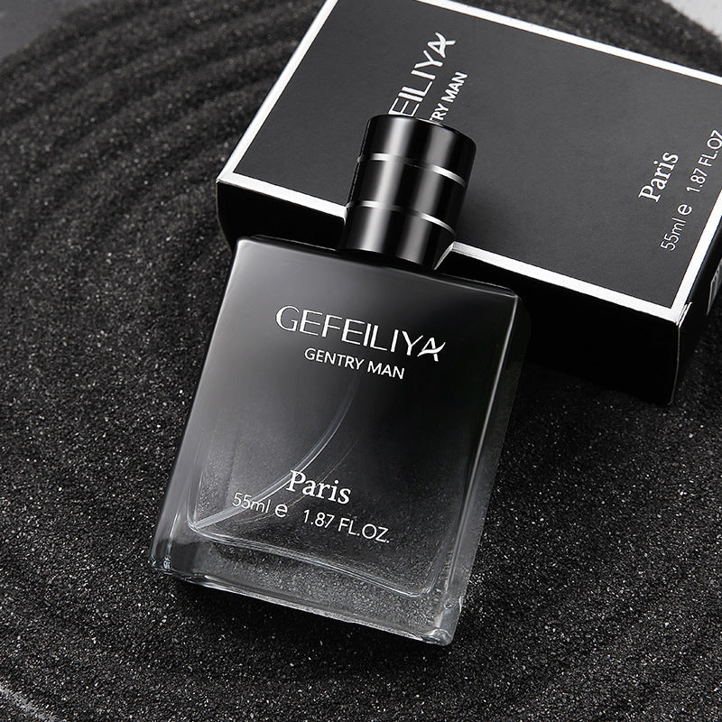 Gefelia Gentleman Men's Perfume Azure Wilderness 55ml Spray Lasting Light Fragrance Cross-border Explosive Manufacturer Wholesale 