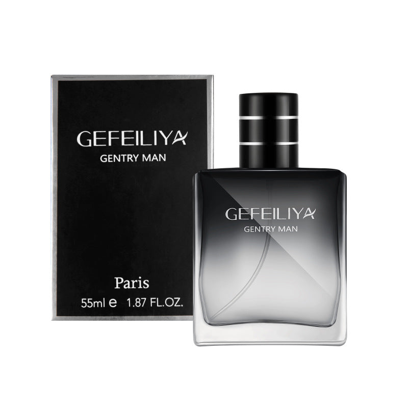 Gefelia Gentleman Men's Perfume Azure Wilderness 55ml Spray Lasting Light Fragrance Cross-border Explosive Manufacturer Wholesale 