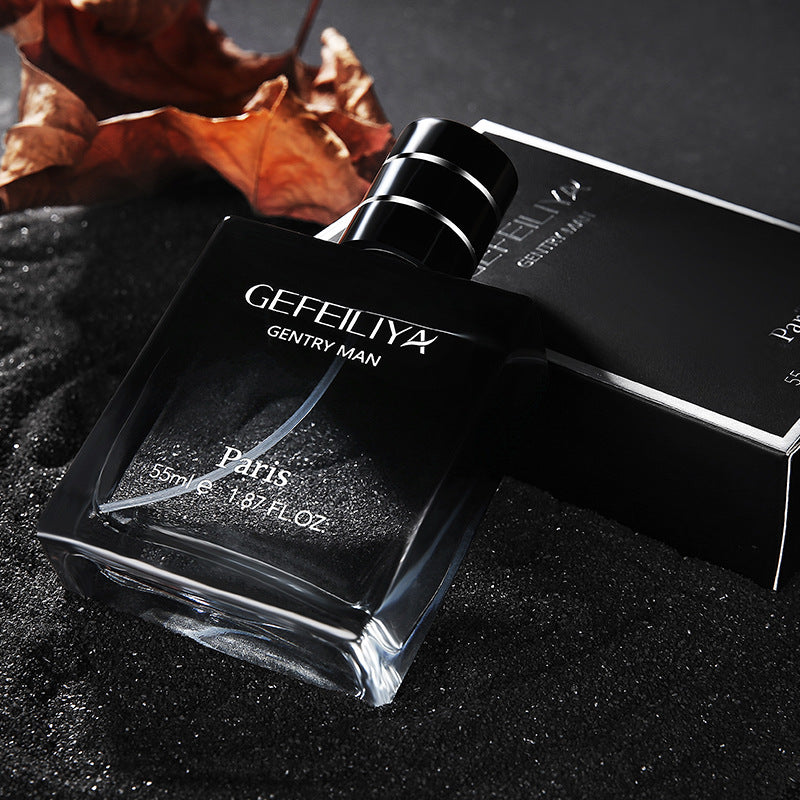 Gefelia Gentleman Men's Perfume Azure Wilderness 55ml Spray Lasting Light Fragrance Cross-border Explosive Manufacturer Wholesale 