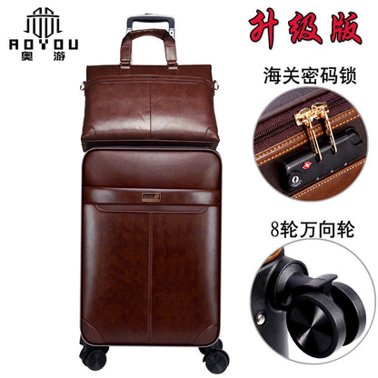 Company gift spot business trip suitcase mother box trolley case men's suitcase universal wheel business suitcase men