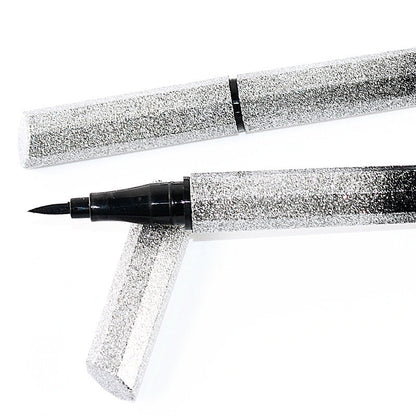 SUAKE/Su Anke Starry Sky Eyeliner Pen តារាអ៊ីនធឺណេត Li Jiaqi ប៊ិច eyeliner ថ្មីថ្មោង មានពណ៌ខ្មៅ និងមិនងាយនឹងប្រឡាក់ និងលុបគ្រឿងសម្អាង។