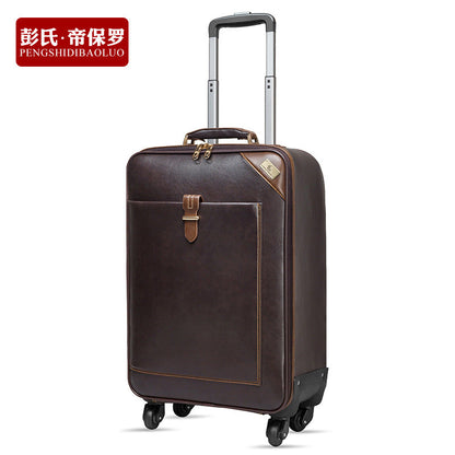 Peng's Di Paul suitcase case trolley case men's universal wheel វ៉ាលី 20-inch business boarding case វ៉ាលី 24-inch របស់ស្ត្រី 