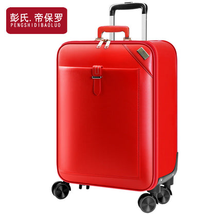 Peng's Di Paul suitcase case trolley case men's universal wheel វ៉ាលី 20-inch business boarding case វ៉ាលី 24-inch របស់ស្ត្រី 