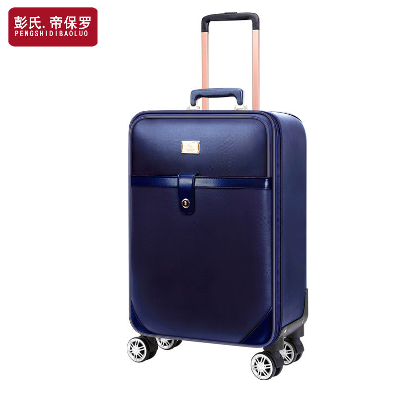 Factory direct sales business suitcase business trip trolley case men's suitcase company gift custom suitcase leather suitcase