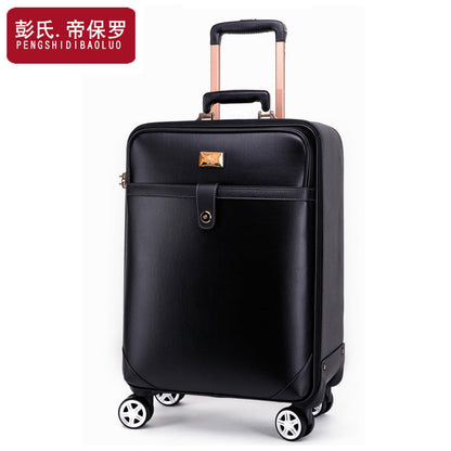 Factory direct sales business suitcase business trip trolley case men's suitcase company gift custom suitcase leather suitcase