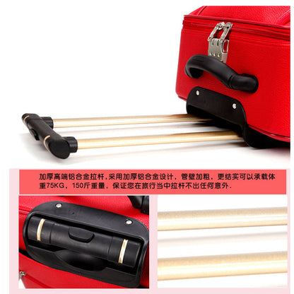 Men's business suitcase, trolley case, mother case, luggage, universal wheel boarding case, suitcase, women's password bag