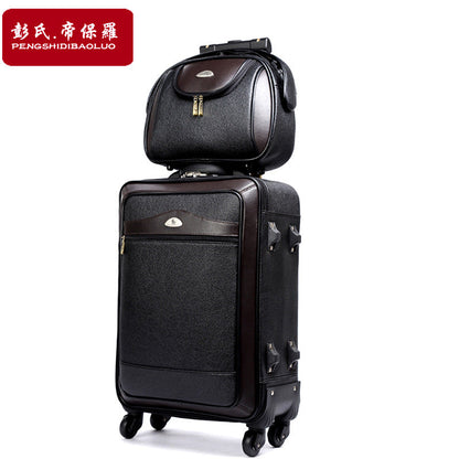 Men's business suitcase, trolley case, mother case, luggage, universal wheel boarding case, suitcase, women's password bag