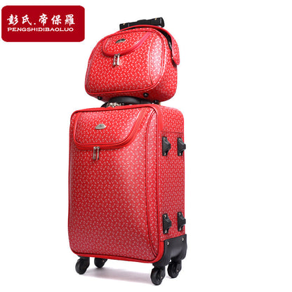 Men's business suitcase, trolley case, mother case, luggage, universal wheel boarding case, suitcase, women's password bag