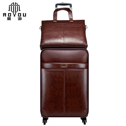 Company gift spot business trip suitcase mother box trolley case men's suitcase universal wheel business suitcase men