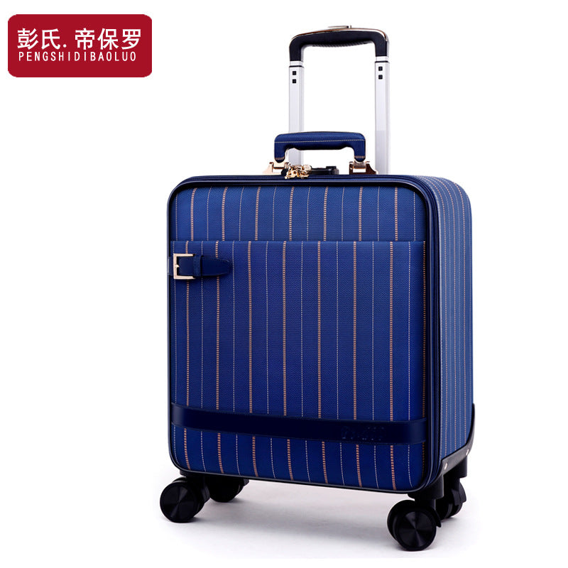 Guangzhou factory direct supply Paul vertical stripes Oxford cloth suitcase cabin suitcase suitcase luggage password box