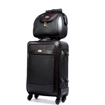 Men's business suitcase, trolley case, mother case, luggage, universal wheel boarding case, suitcase, women's password bag