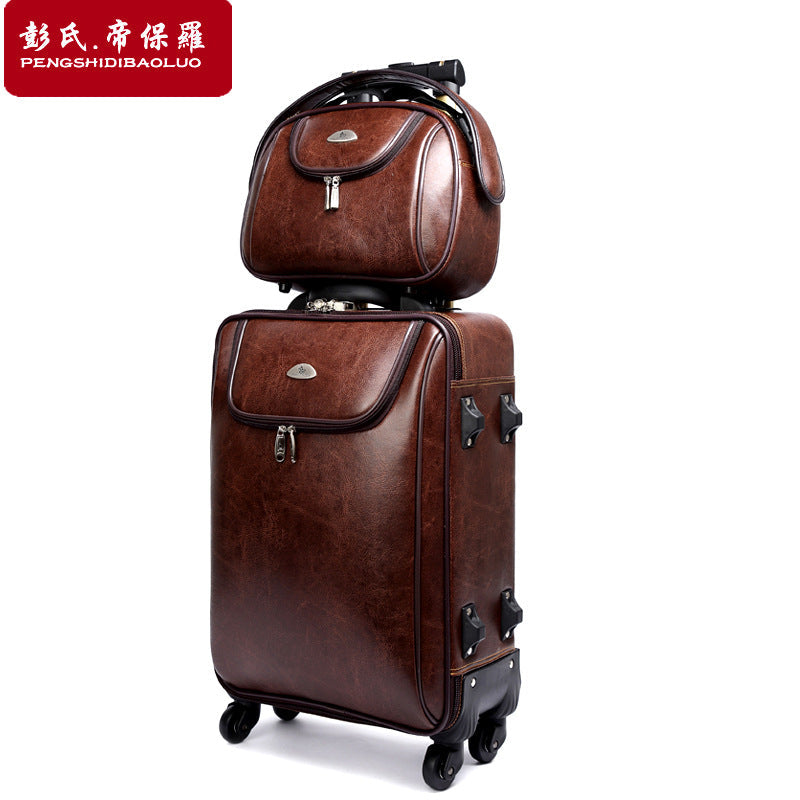 Men's business suitcase, trolley case, mother case, luggage, universal wheel boarding case, suitcase, women's password bag