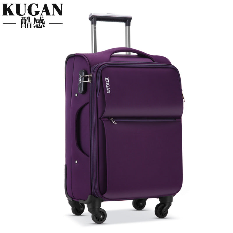 Oxford cloth suitcase men's password box luggage universal wheel suitcase women's boarding check trolley case 