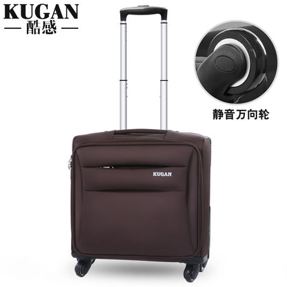 Business boarding case 16 inch trolley case men and women travel case Oxford cloth bag stewardess suitcase small light box