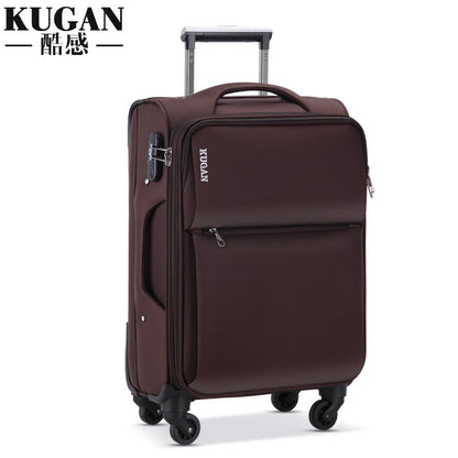 Oxford cloth suitcase men's password box luggage universal wheel suitcase women's boarding check trolley case 